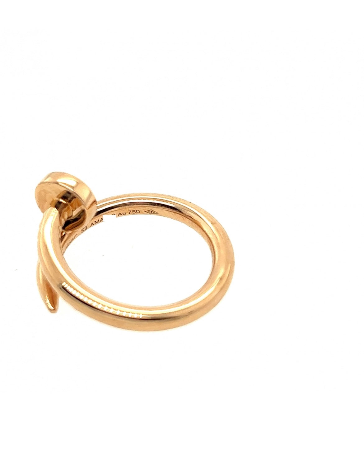 Cartier 18k rose gold juste un Clou ring