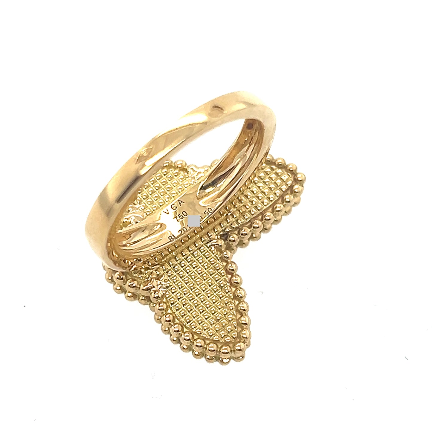 Van Cleef &Arpels Vintage Alhambra butterfly ring