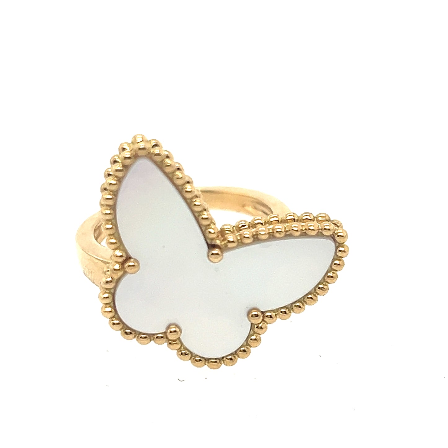 Van Cleef &Arpels Vintage Alhambra butterfly ring