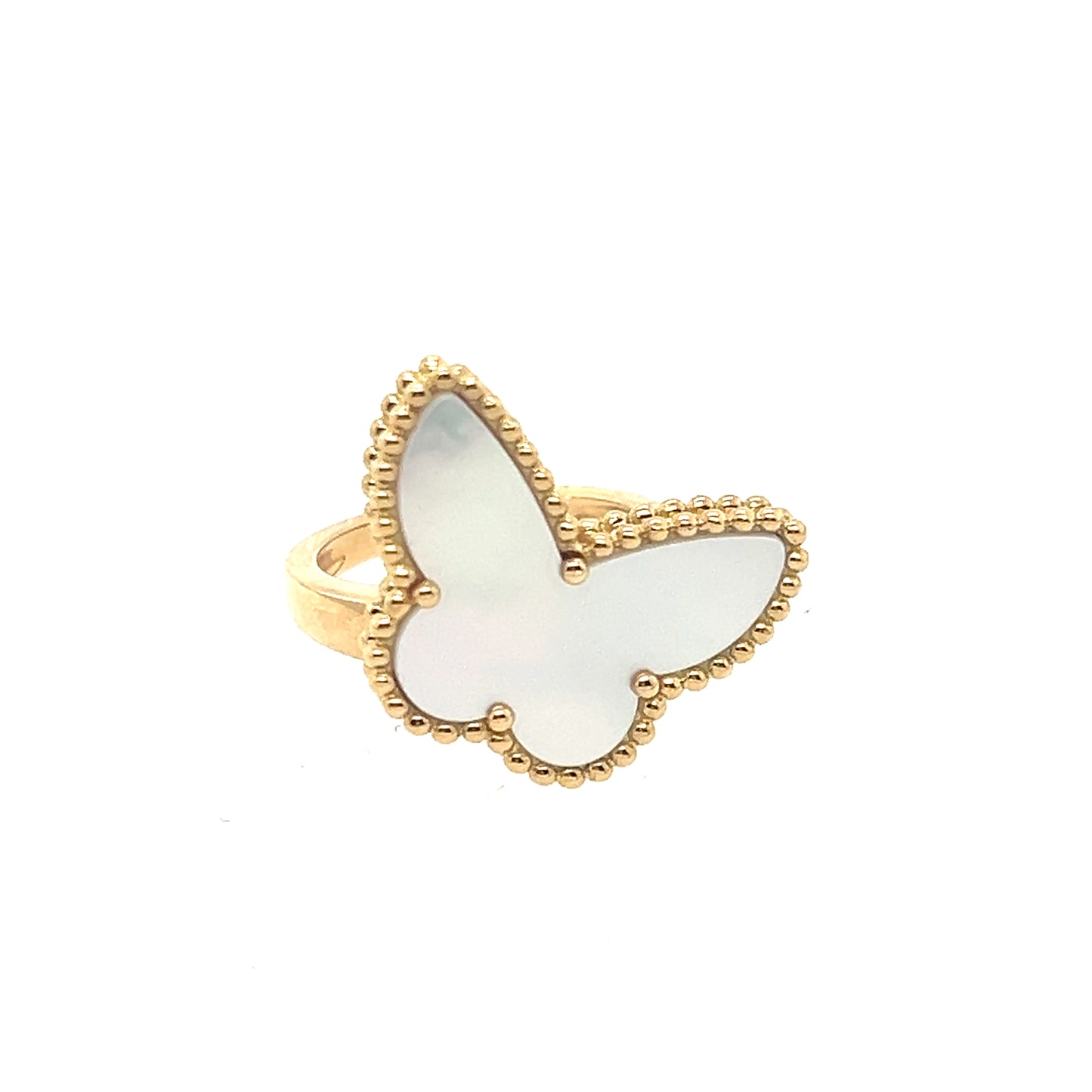 Van Cleef &Arpels Vintage Alhambra butterfly ring