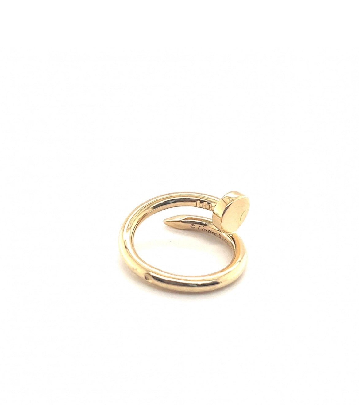 Cartier Juste Un Clou Yellow Gold CLASSIC Ring Size 51