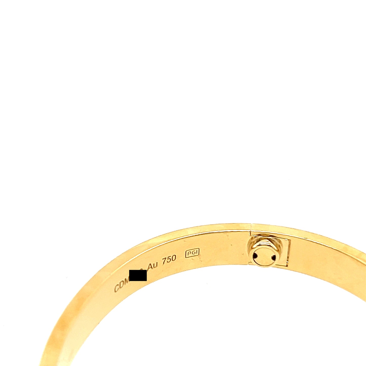 Cartier 18k Yellow Gold Love bracelet Size 16