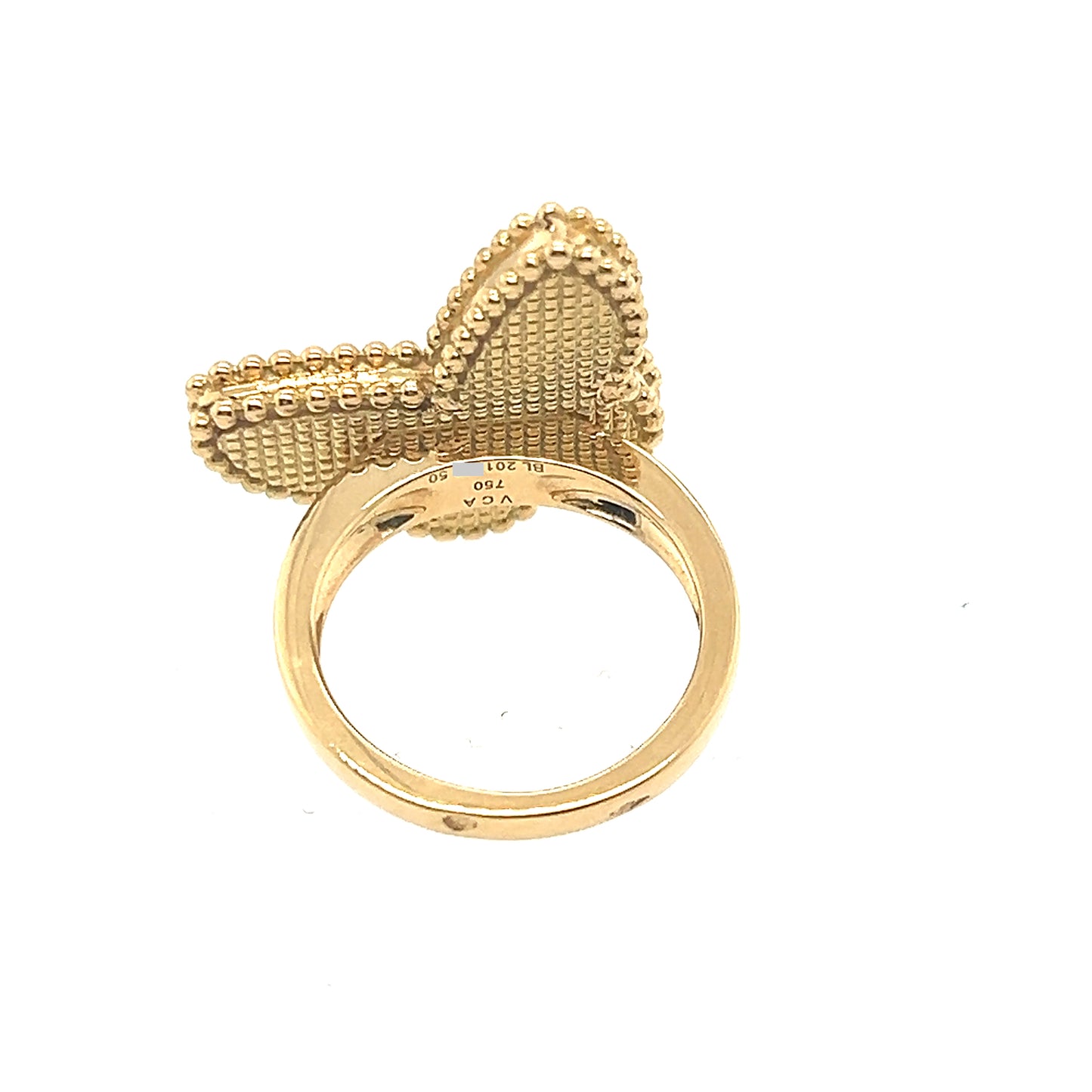 Van Cleef &Arpels Vintage Alhambra butterfly ring