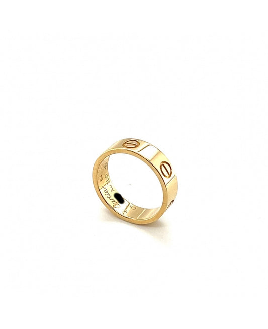 Cartier 18k Yellow Gold Love Ring CLASSIC Size 54