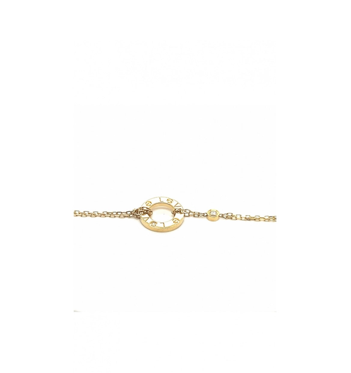 Cartier 18k Yellow Gold Diamonds Bracelet