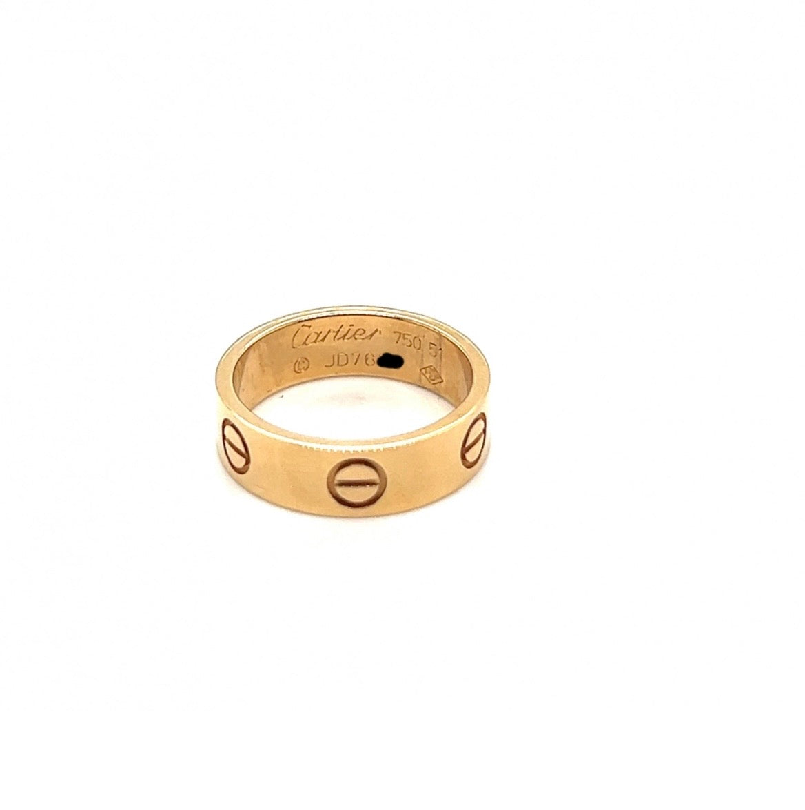 Cartier 18k Yellow Gold CLASSIC MODEL Ring Size 51