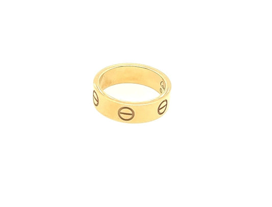 Cartier 18k Yellow Gold love Ring Size 51 CLASSIC MODEL
