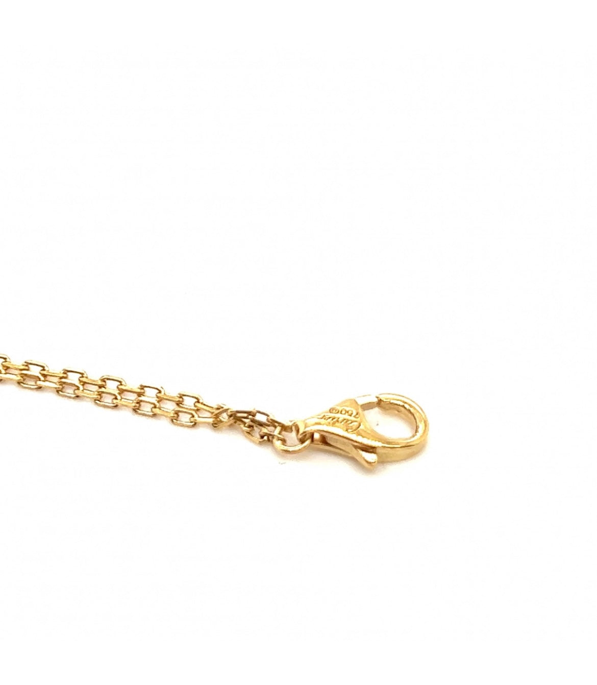 Cartier 18k Yellow Gold Diamonds love necklace