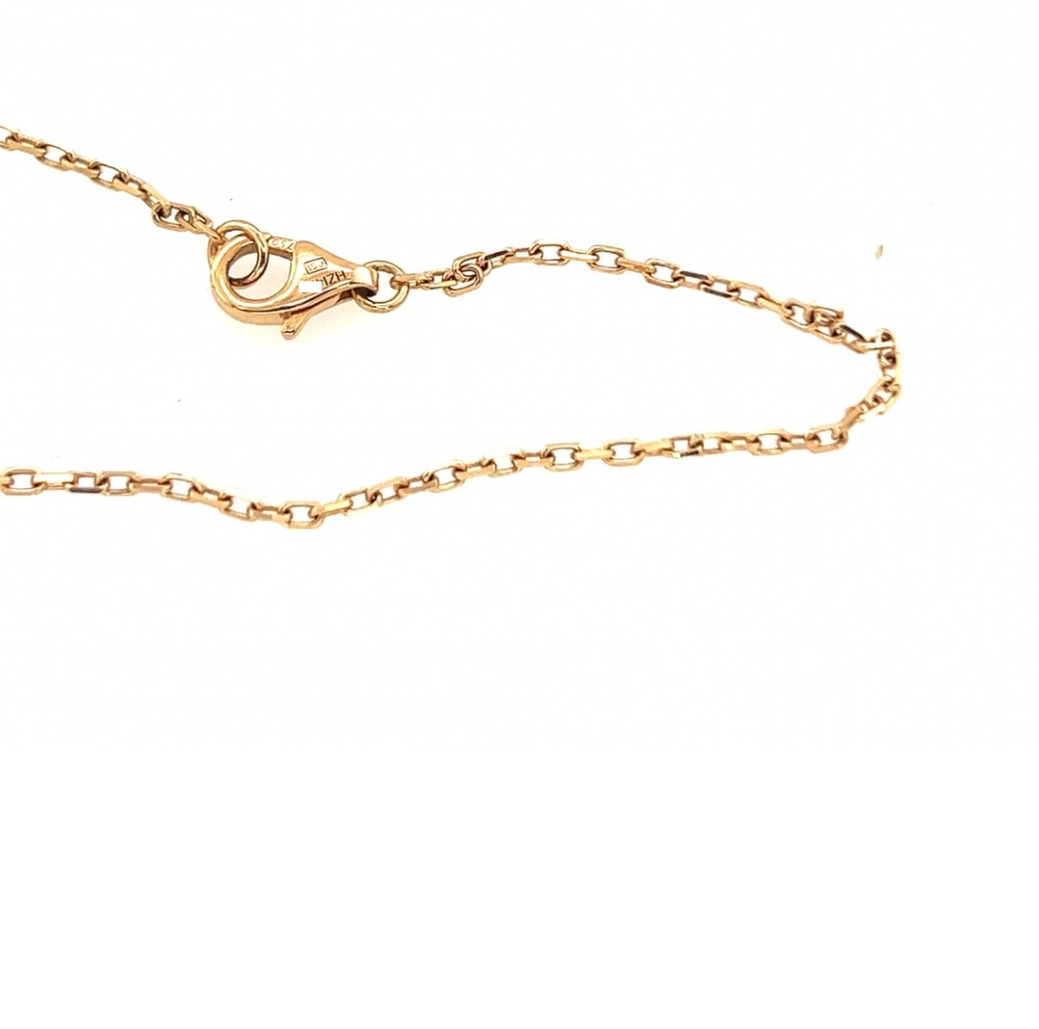 Cartier 18k Rose Gold Diamonds love necklace