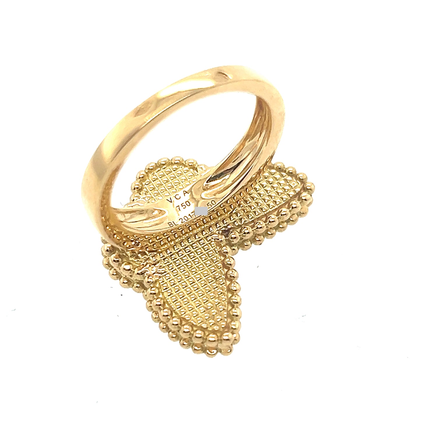 Van Cleef &Arpels Vintage Alhambra butterfly ring