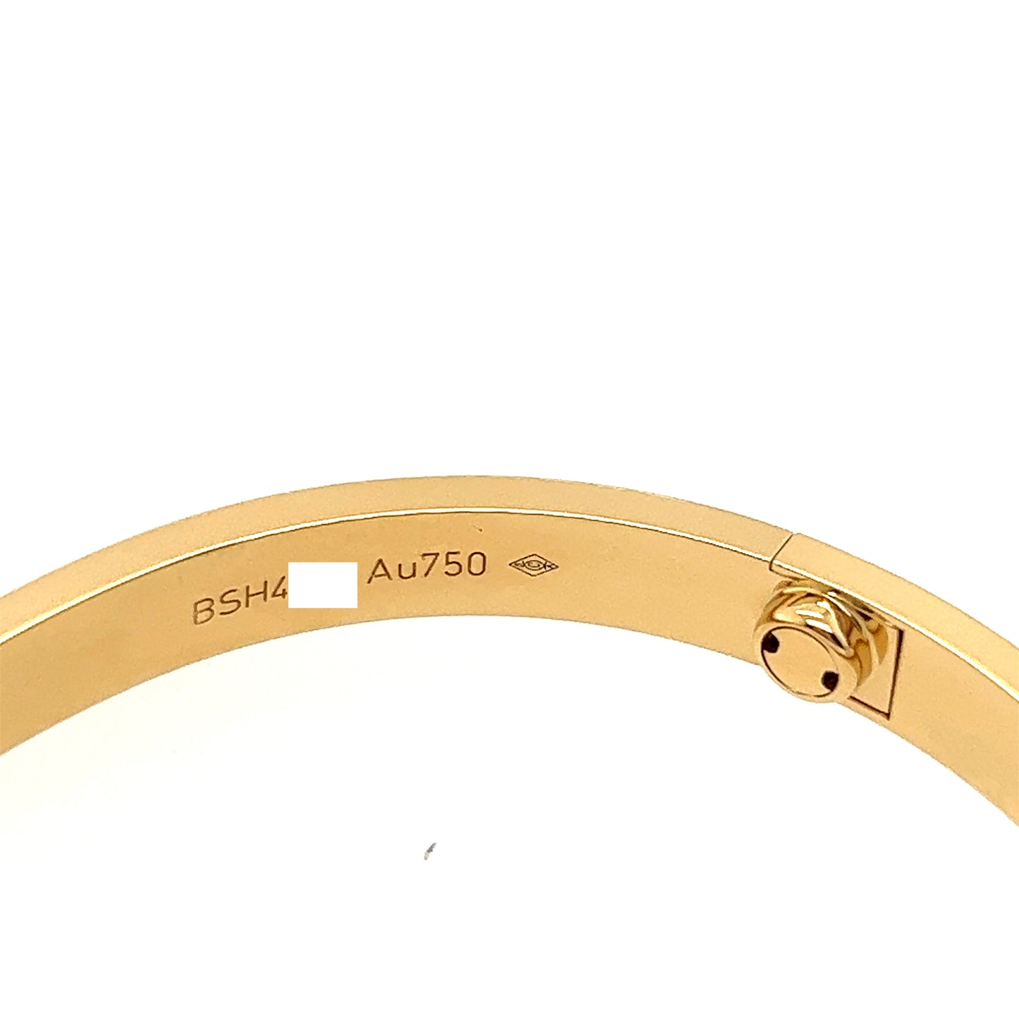 Cartier 18k Yellow Gold Love bracelet Size 18