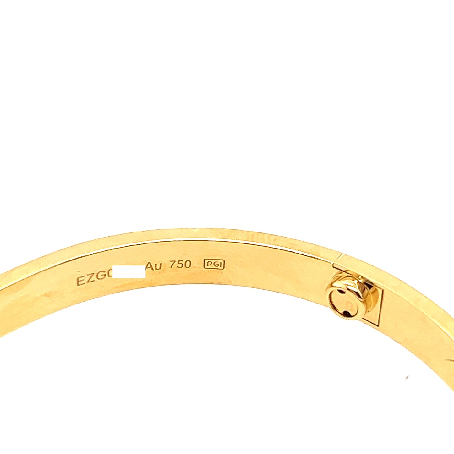 Cartier 18k Yellow Gold Love bracelet Size 19