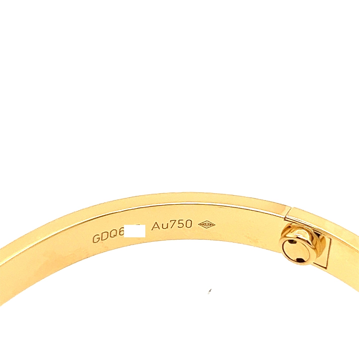 Cartier 18k Yellow Gold Love bracelet Size 18