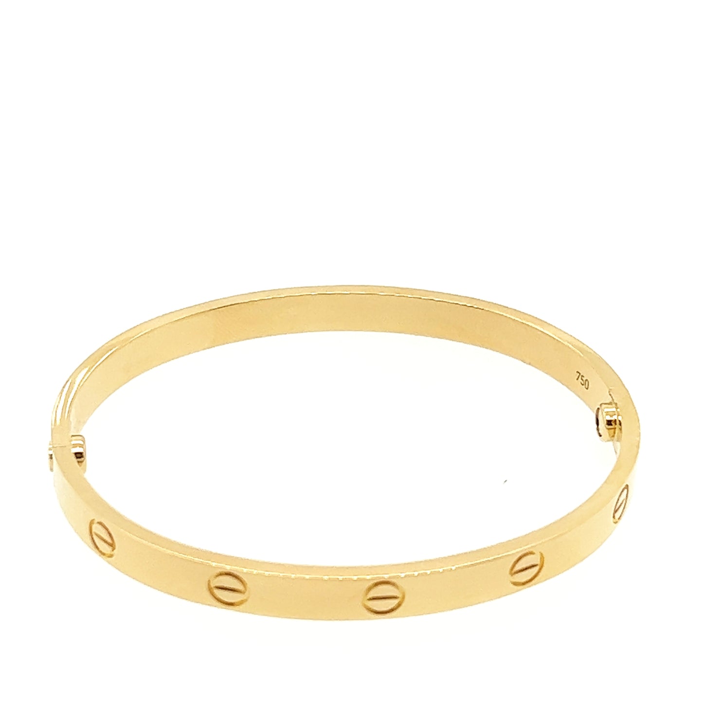 Cartier 18k Yellow Gold Love bracelet Size 18