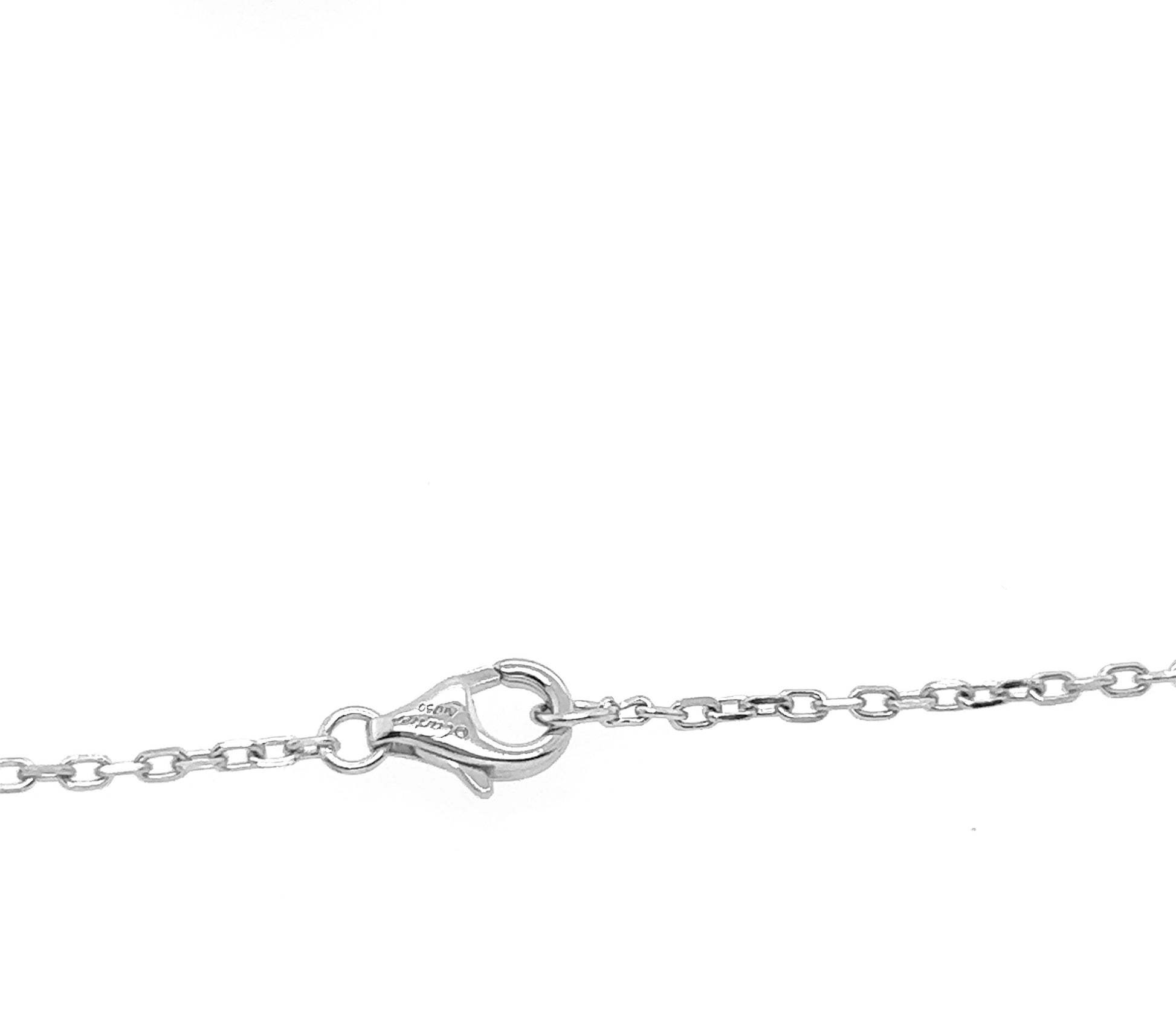 Cartier White Gold LOVE Chain Bracelet