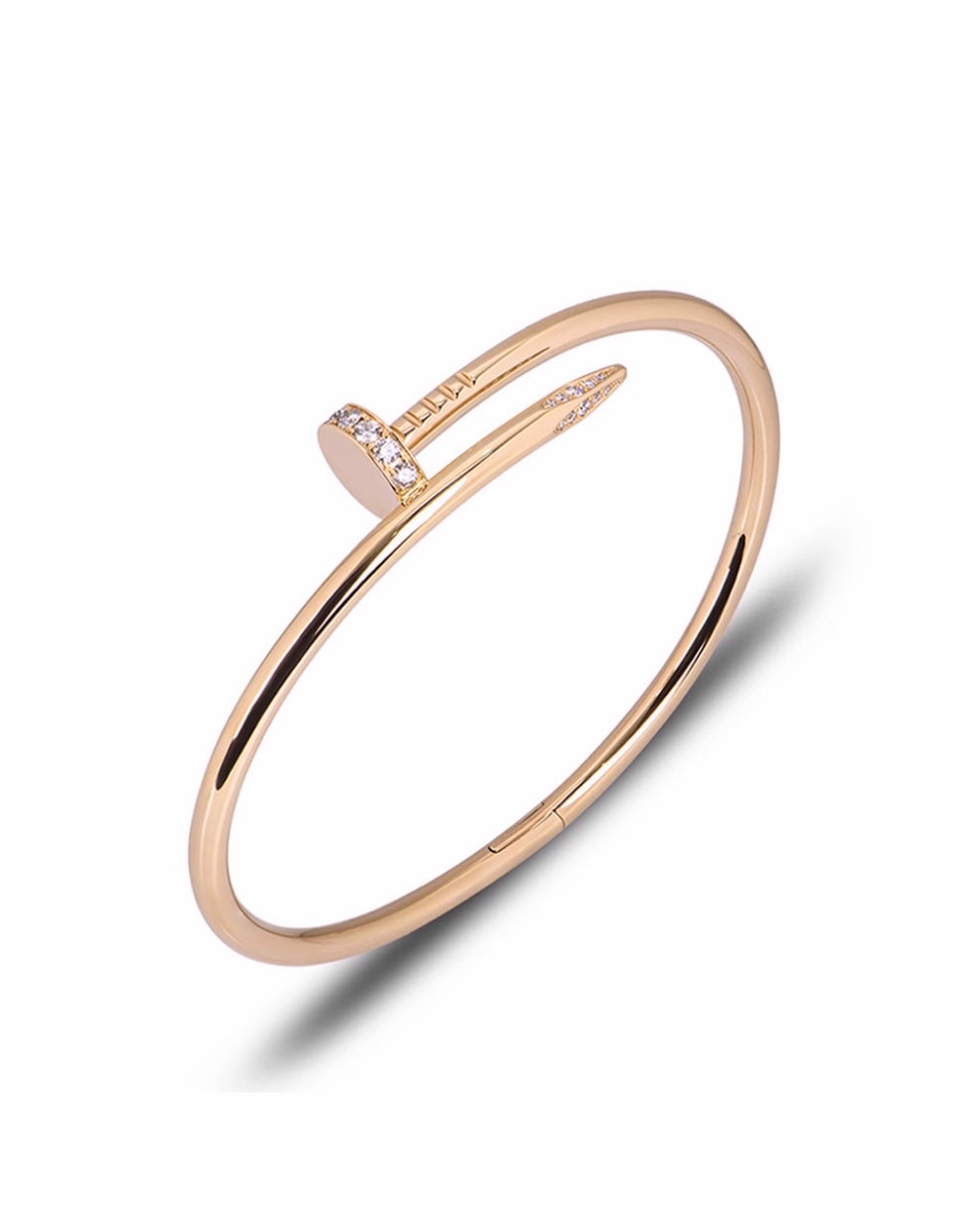 Cartier 18 kt gold diamond juste un clou bracelet Clearance