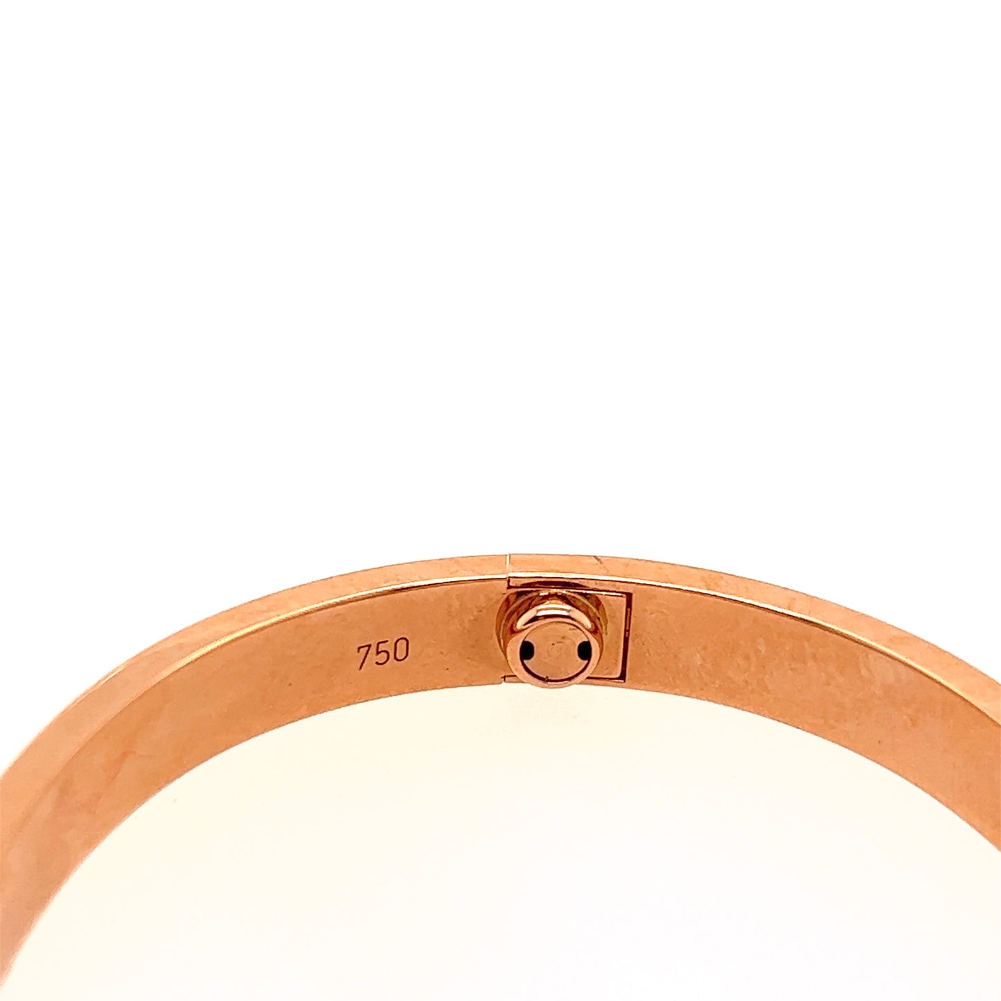 Cartier 18k Rose gold love bracelet Size 16.