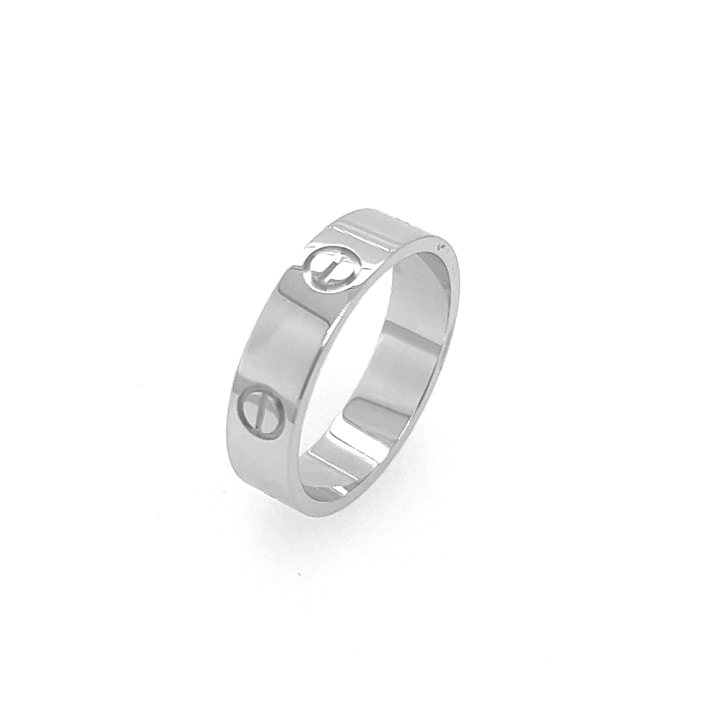 Cartier 18k White Gold Love Ring