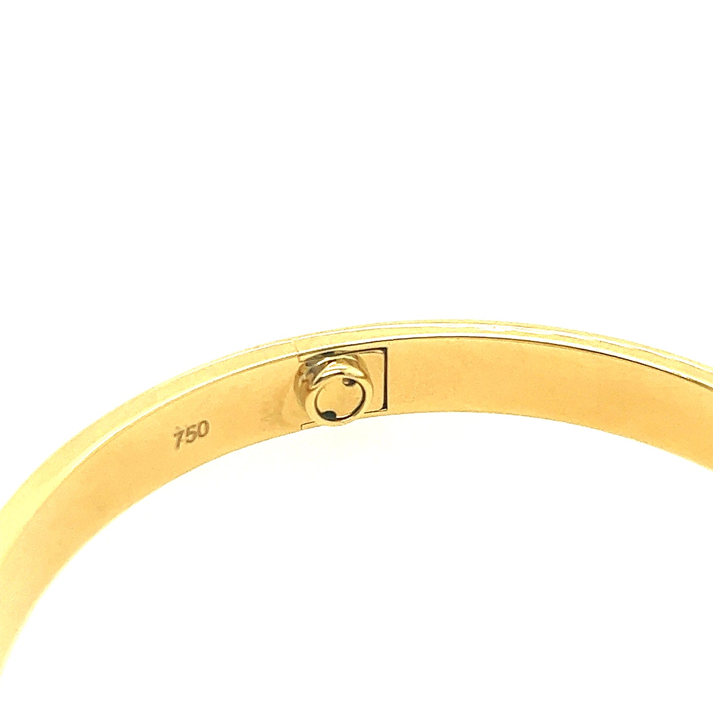 Cartier 18k Yellow Gold Love Bracelet Size 18